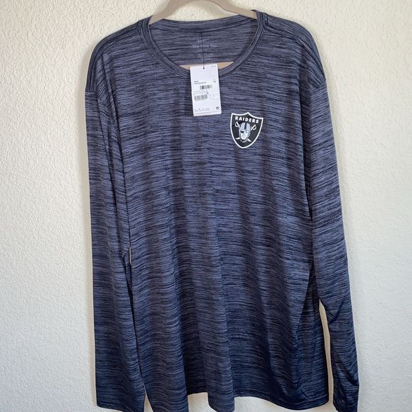 Nike Other - Las Vegas Raiders NFL Dri-Fit Nike Mens Long Sleeve Tee Shirt Velocity XXL New